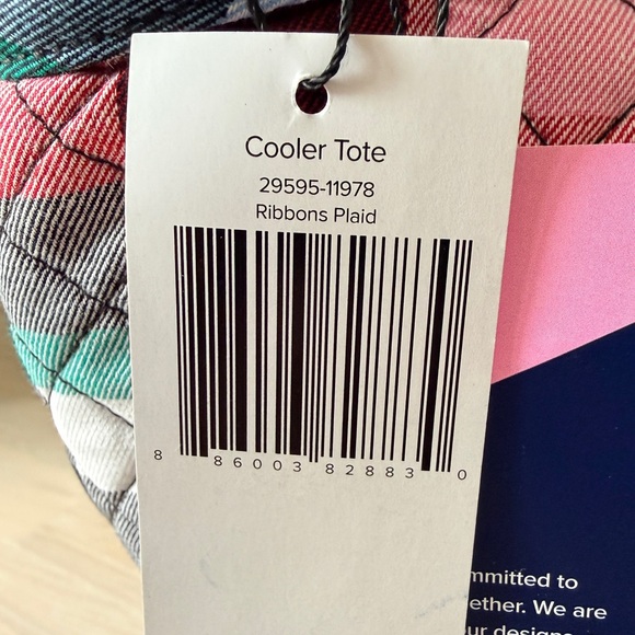 Vera Bradley - Cooler Tote - Ribbons Plaid - Picture 6 of 6